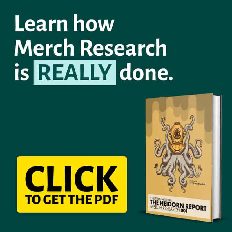 The Heidorn Report: Merch Research & Strategy Guide