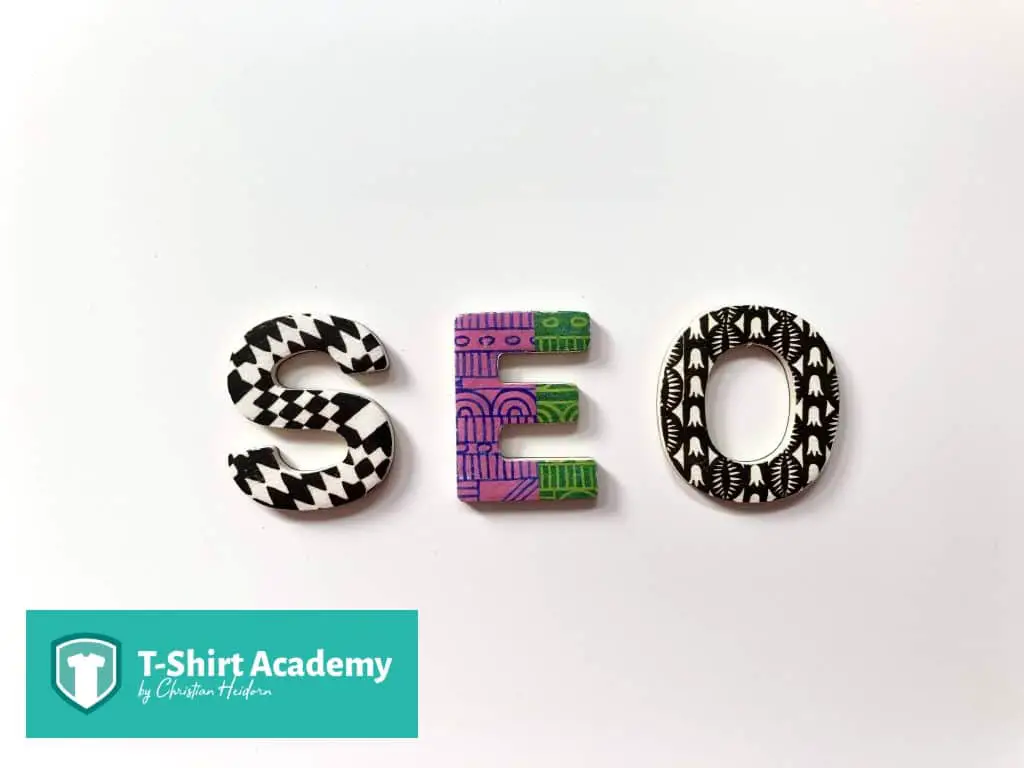 Image of the letters SEO