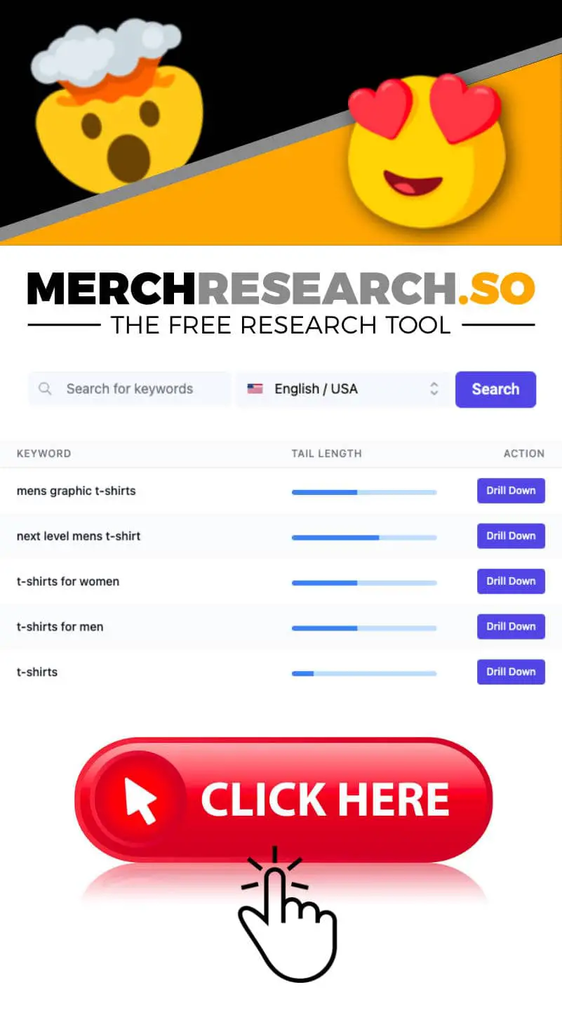 Free Merch Research Tool